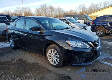 2019 Nissan Sentra S z USA, uszkodzony, nr VIN 3N1AB7AP9KY368420